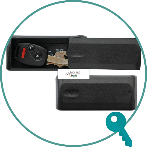 CPUK Caisse de rangement magnétique pour clé de voiture, camion,  camionnette, coffre secret caché : : Auto et Moto